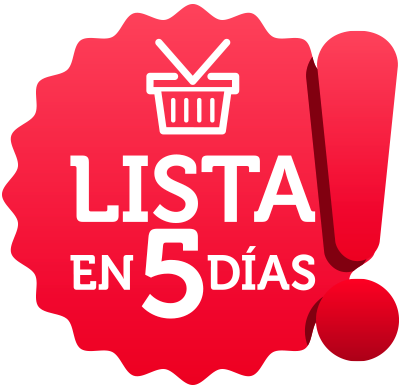 Lista en 5 días!