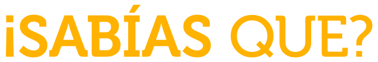 ¿Sabías que?