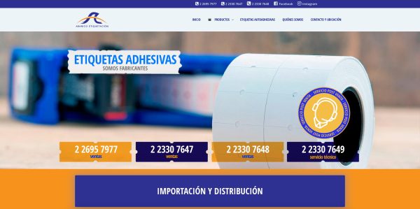 Abanico Etiquetación
